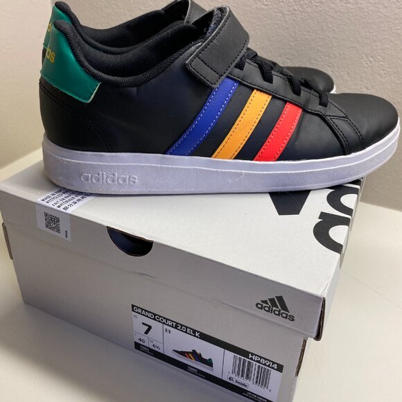 Adidas Grand Court 2.0 EL K (size 7 boys/men, or women's equivalent) - Picture 6 of 6